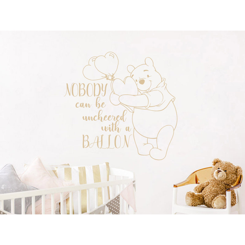 Decal House Winnie The Pooh Quotes Heart Balloon Wall Decal Wayfair