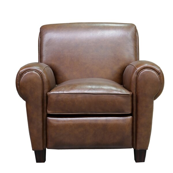 Ruhland Leather Manual Recliner By Canora Grey