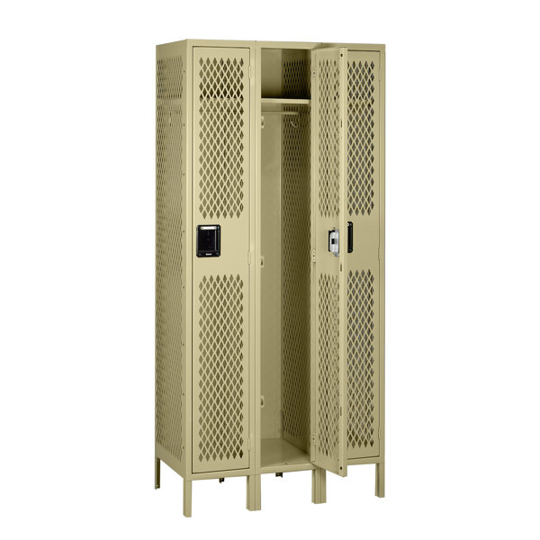 1 Tier 3 Wide Gym and Locker Room Locker by Tennsco Corp.