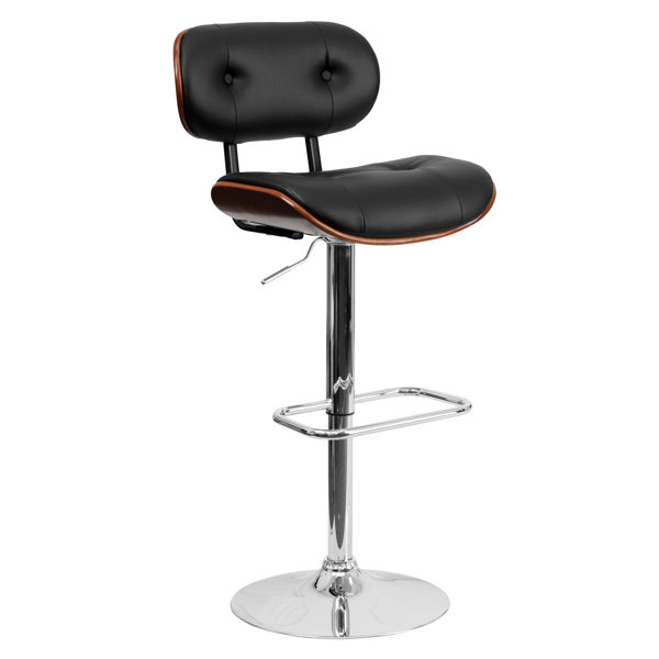 Adjustable Height Swivel Bar Stool by Offex