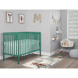 emerald green crib sheet