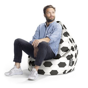 big joe soccer bean bag chair