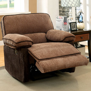 Denitze Chenille Recliner by Hokku Des..