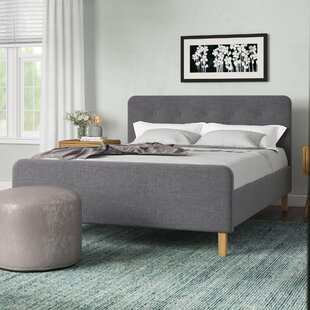 17 Stories Luton Upholstered Bed Frame Wayfair Co Uk