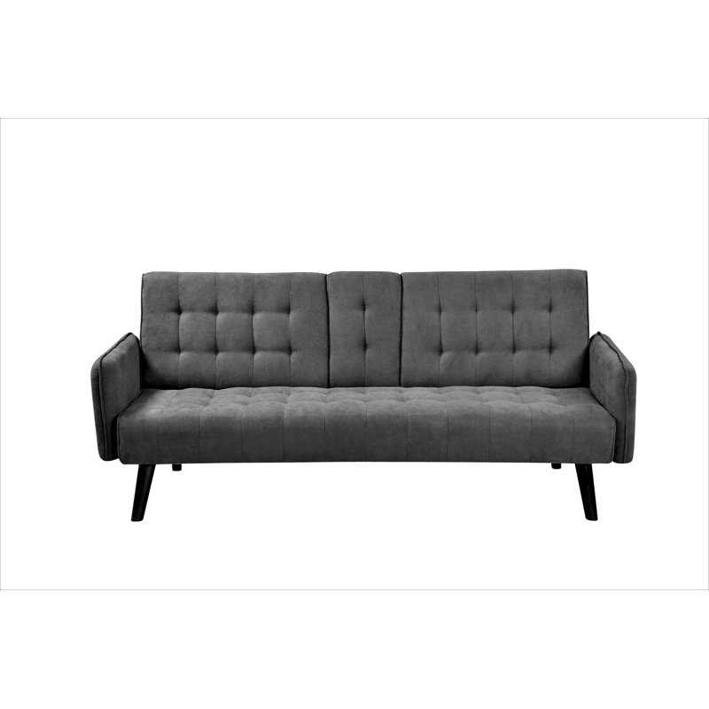 George Oliver Payne 72 Square Arms Sleeper Reviews Wayfair George Oliver Payne 72 Square Arms