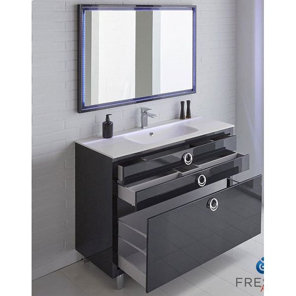 Platinum 48 Due Single Bathroom Vanity Set by Fresca