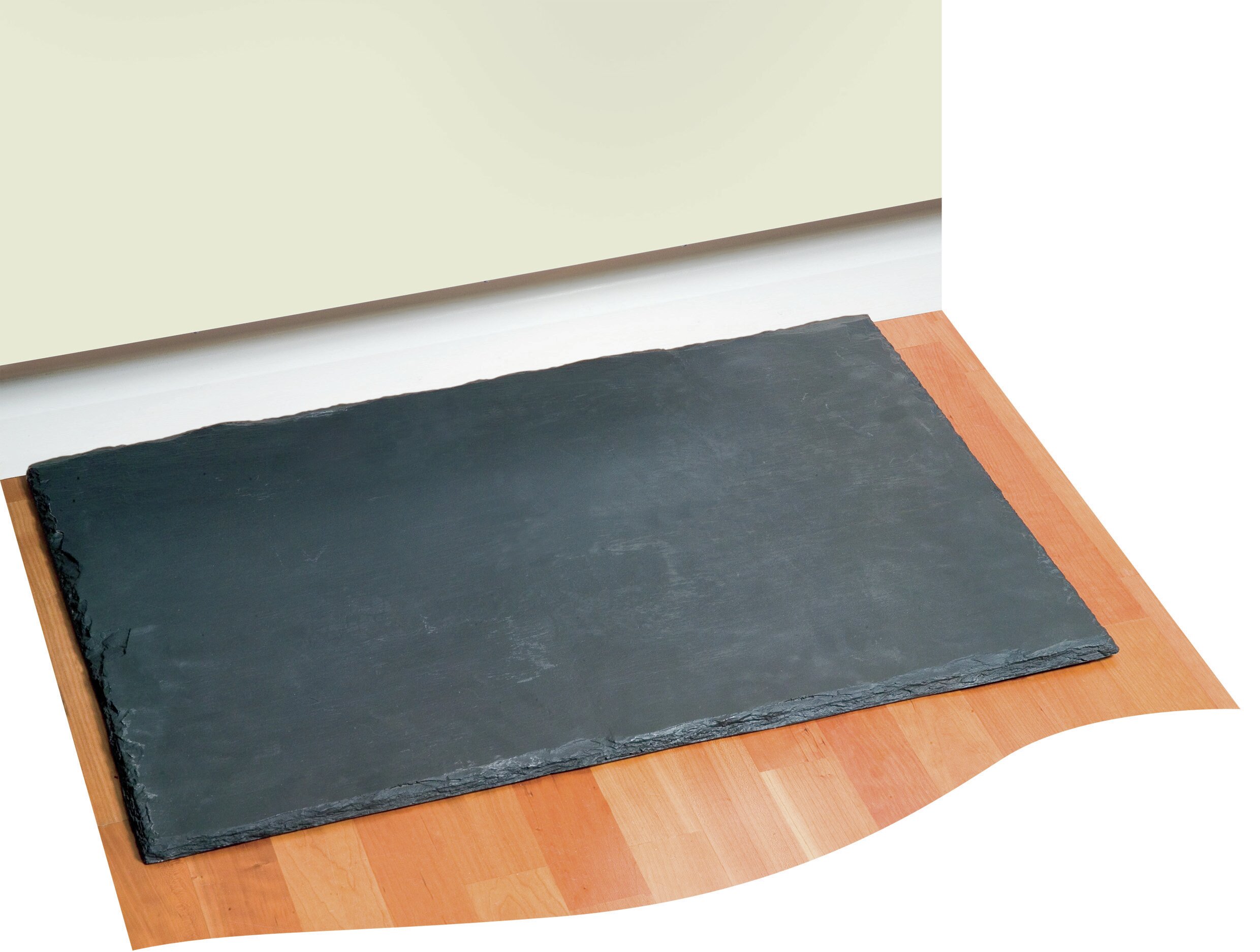 Living Room Realistic Design Floor//Carpet Mat Dimplex Slate Effect Hearth Pad