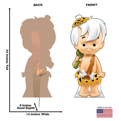 Bam Bam Rubble The Flintstones Cardboard Standup Advanced Graphics