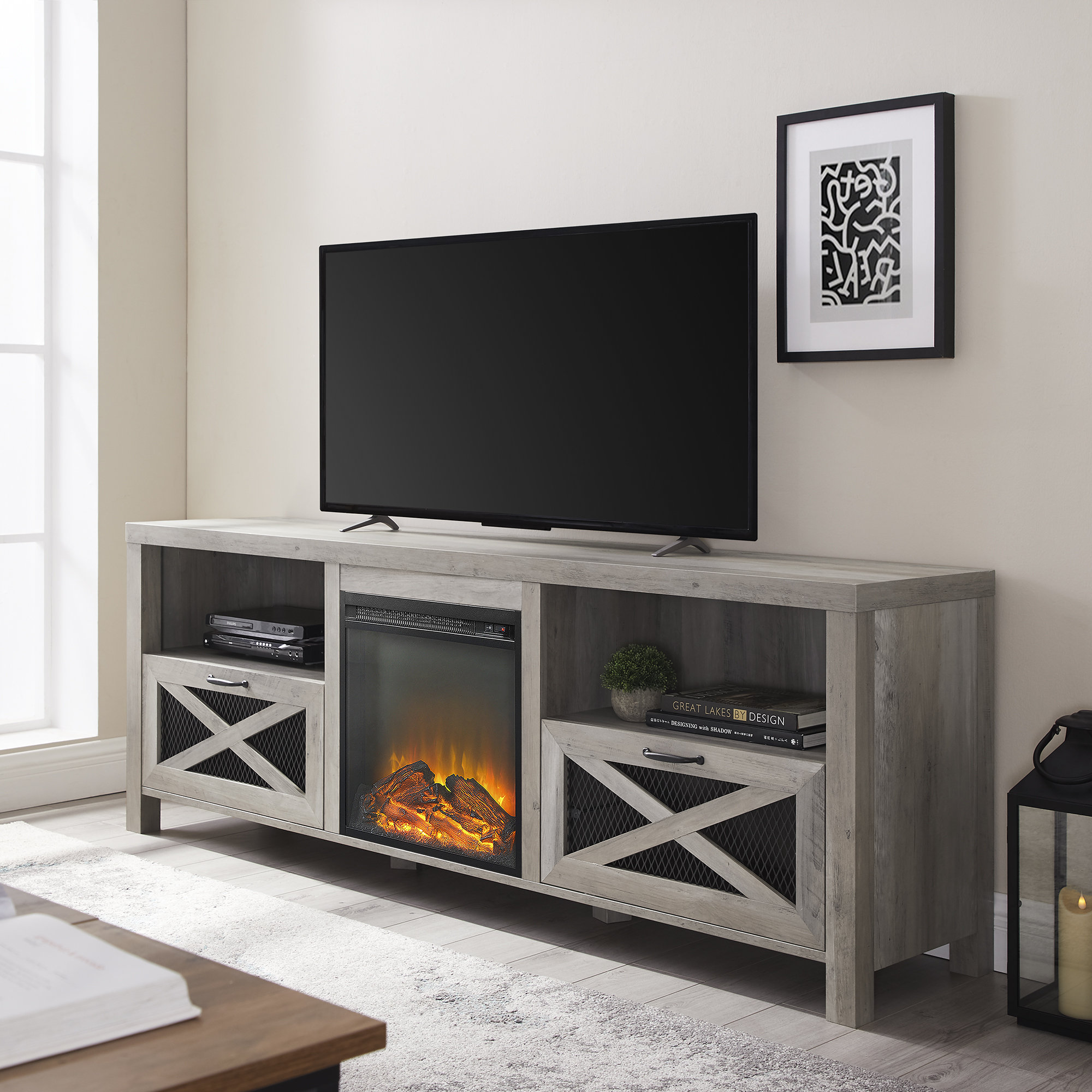 Tansey Tv Stand For Tvs Up To 78 Inches Reviews Joss Main
