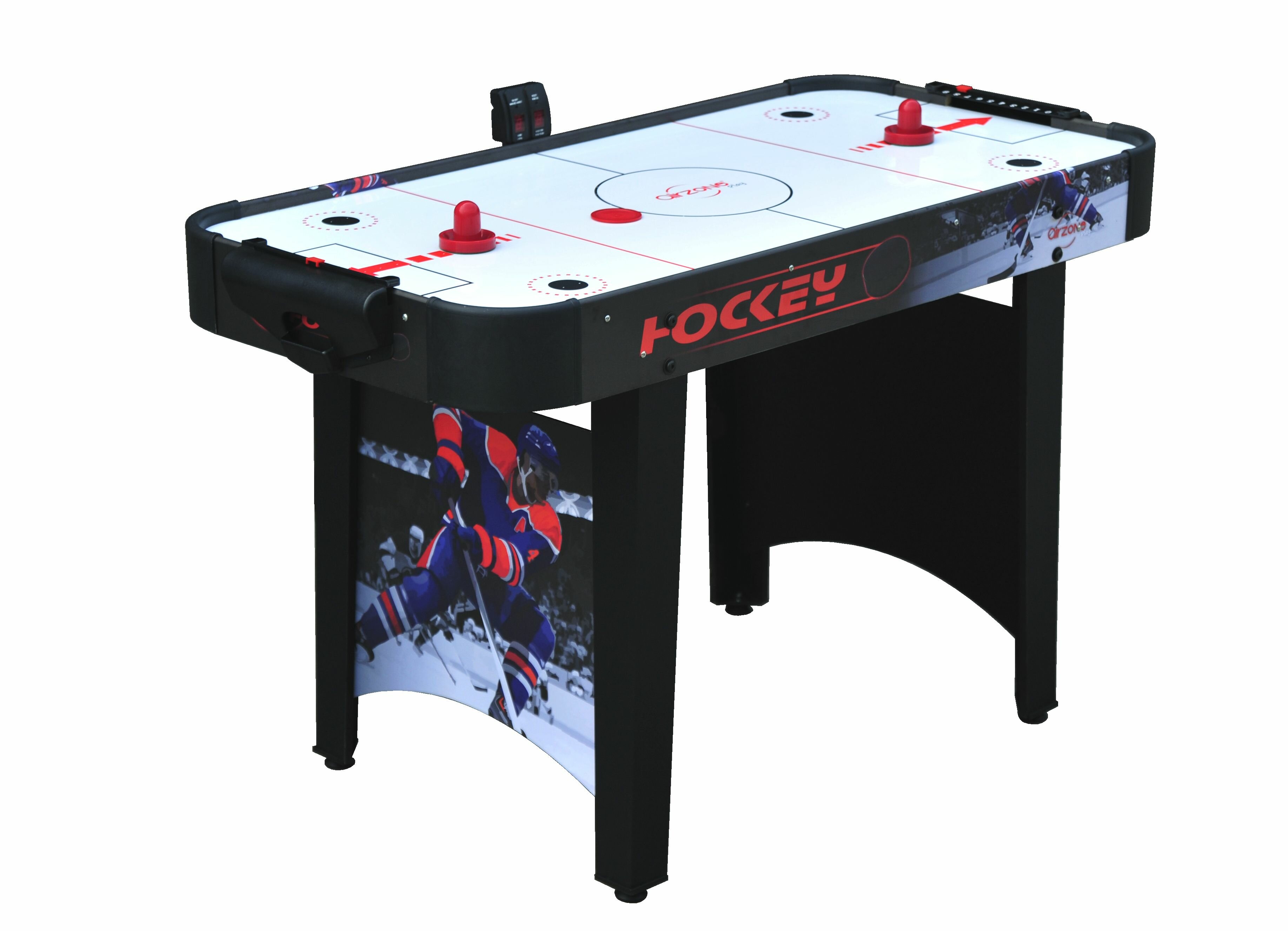 dual foosball air hockey table gear