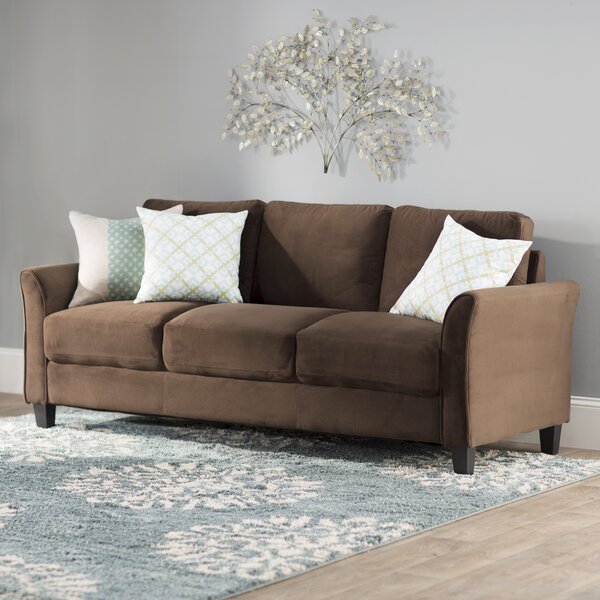 Patricia Curved Arm Sofa by Charlton Home