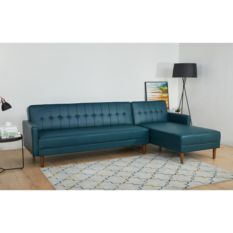 Brayden Studio Epperson Convertible Reversible Reclining Sectional