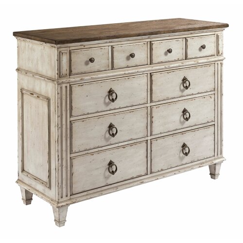 Ophelia Co Ismael Bureau 8 Drawer Double Dresser Reviews