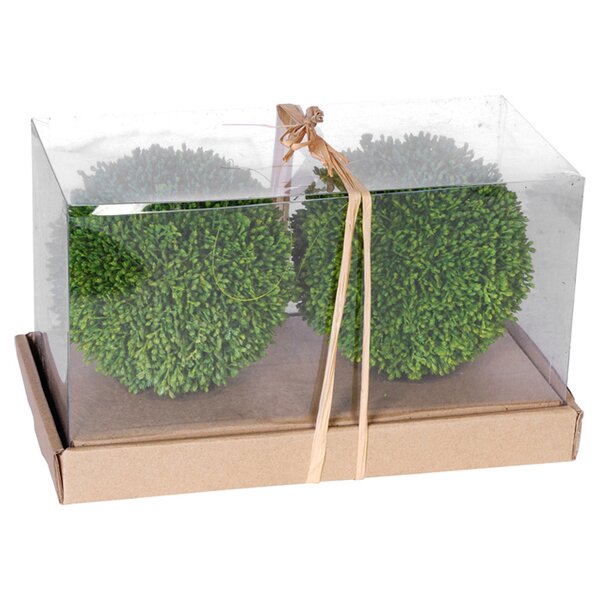 Faux Topiary Ball (Set of 2) by Ophelia & Co.