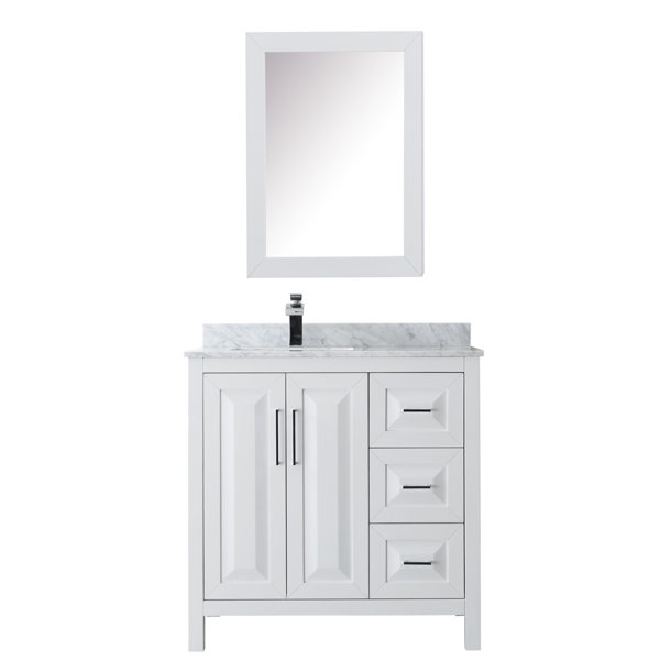 Daria 36 Single Bathroom Vanity Set with Medicine Cabinet by Wyndham Collection