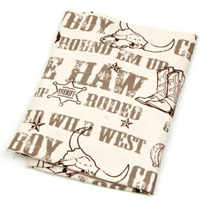 Carson Cowboy Fitted Crib Sheet