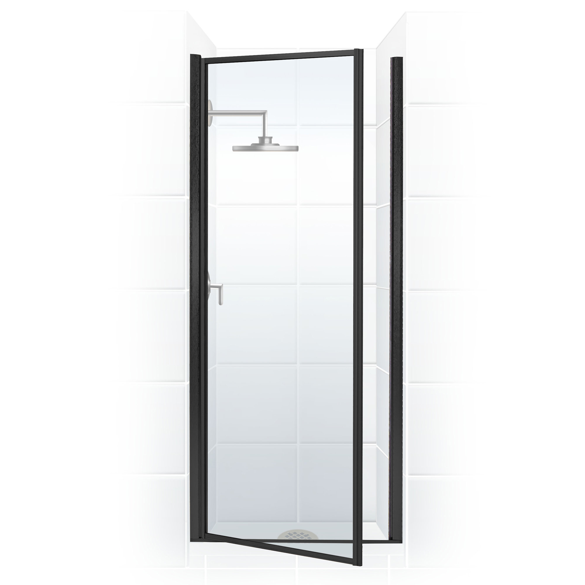 Coastal Industries Legend Series 24 X 68 Hinged Framed Shower