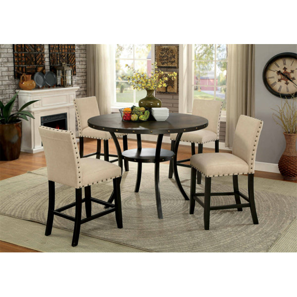 Rigby 3 Piece Counter Height Dining Set By Alcott Hill 2019 Sale