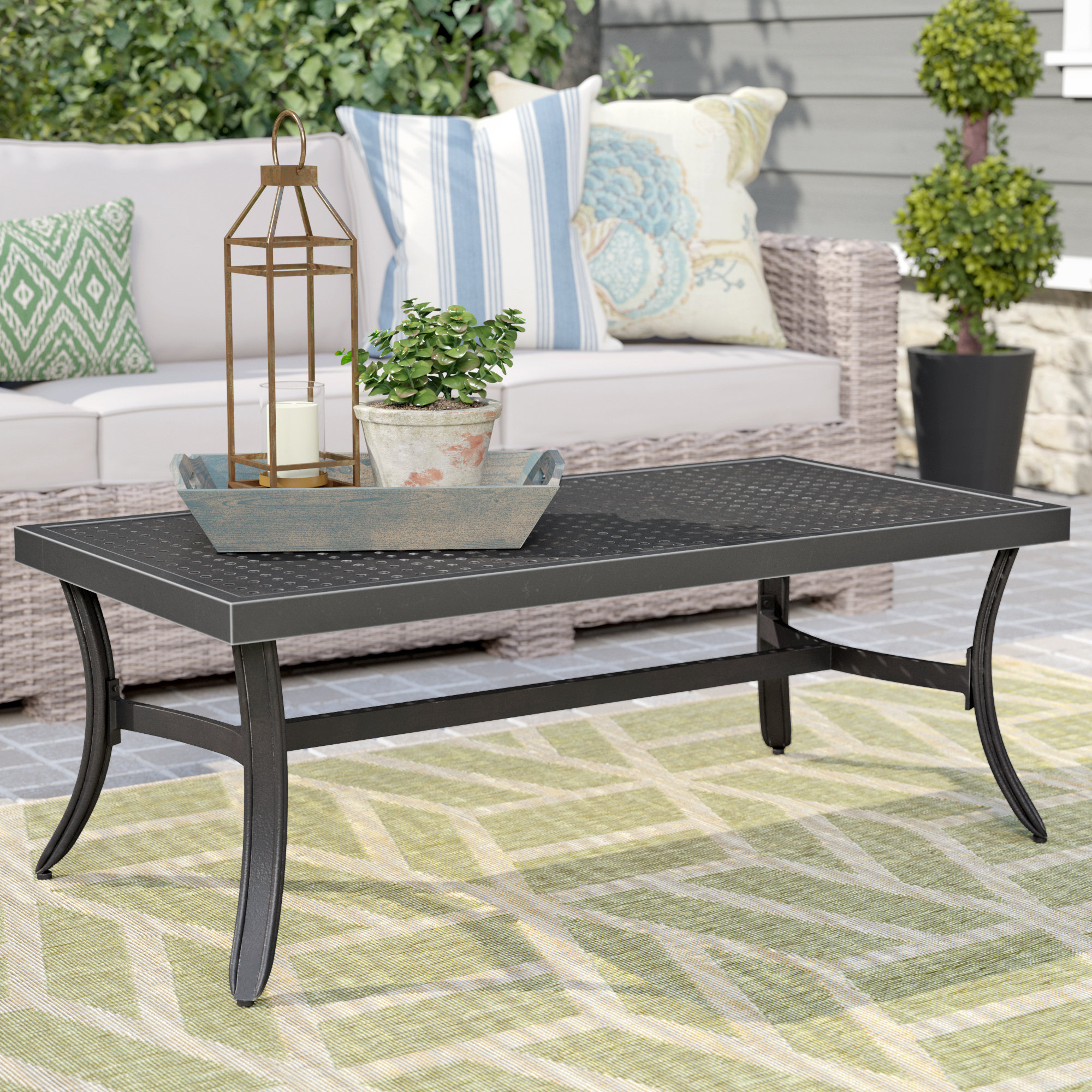 Darby Home Co Dominque Metal Coffee Table Reviews Wayfair Darby Home Co Dominque Metal Coffee Table Reviews Wayfair