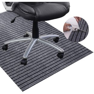 48"x36" Clear PVC Home Office Chair Floor Mat with Nail for Protect Carpet 2.0mm 