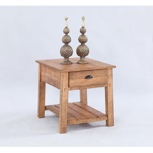Plutarchos End Table by August Grove