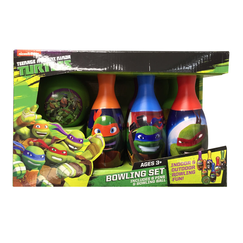 ninja turtle bowling set