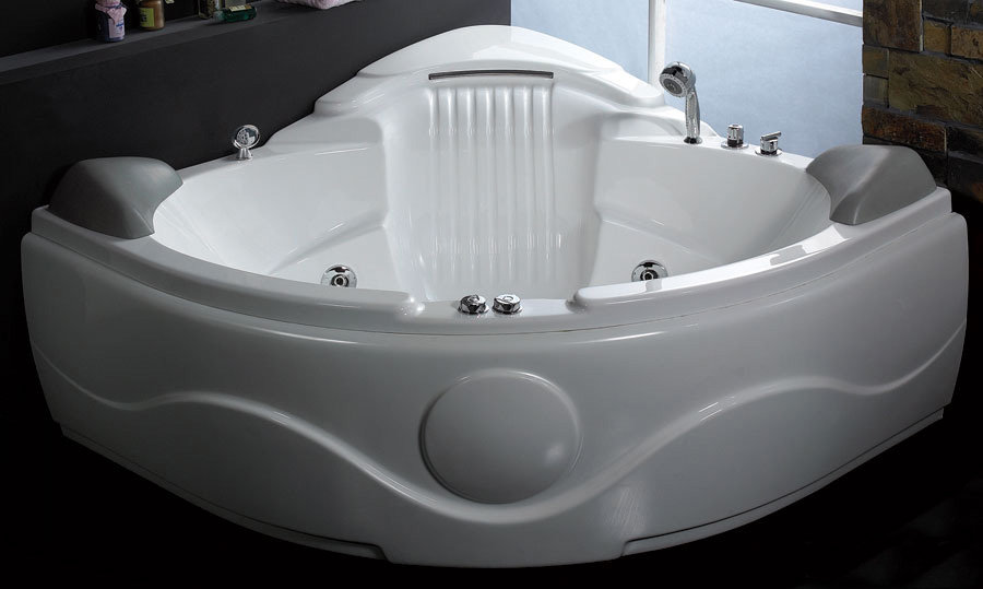 Eago 61 X Corner Waterfall Whirlpool Bathtub Reviews Wayfair Default Name