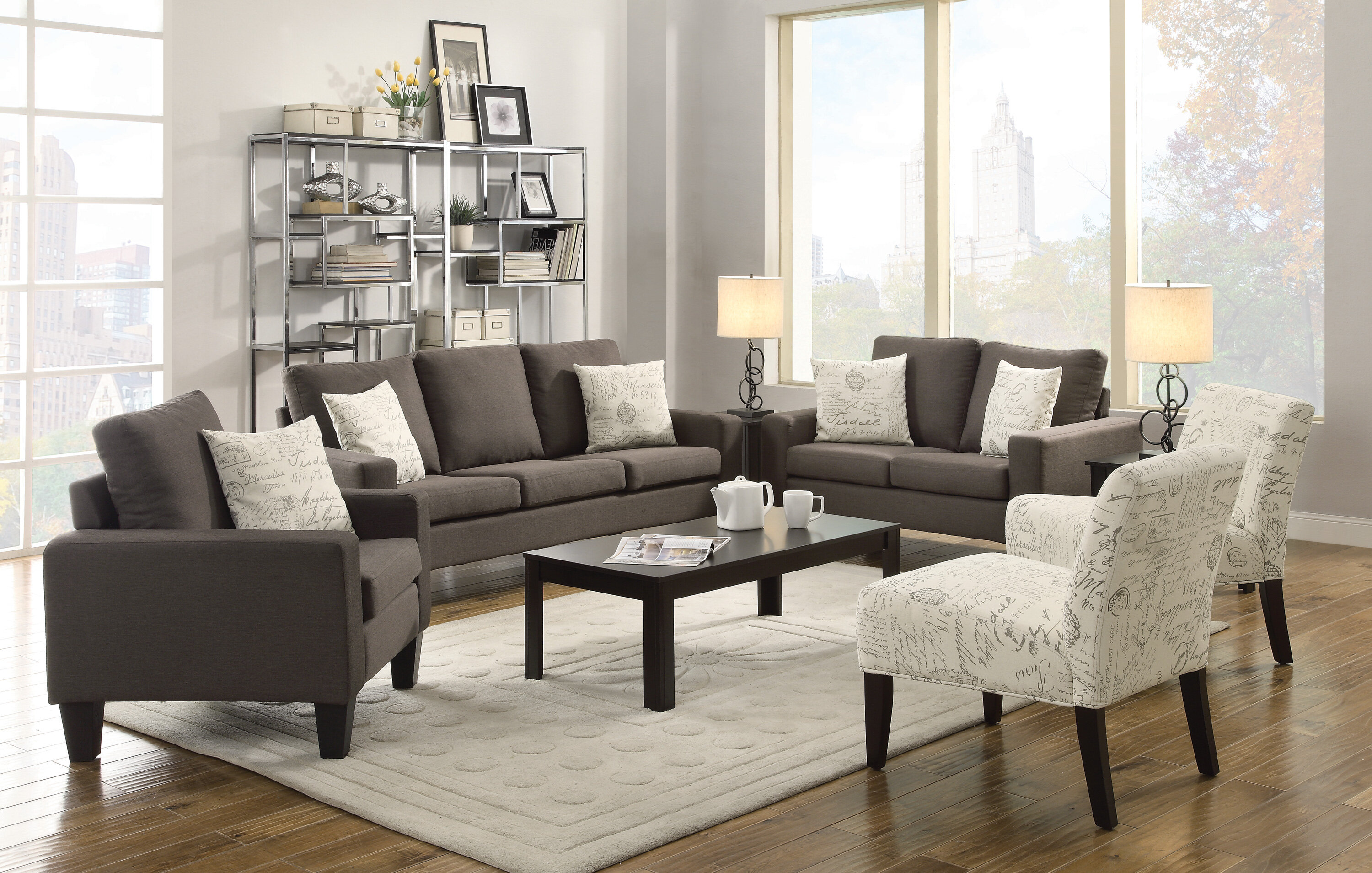Latitude Run Bora Configurable Living Room Set Reviews Wayfair
