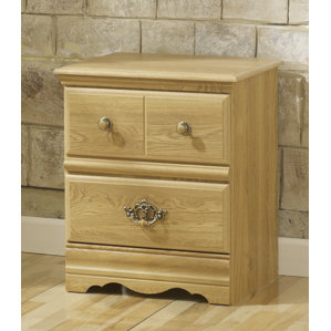 Oak Creek 3 Drawer Nightstand by Lang Furniture