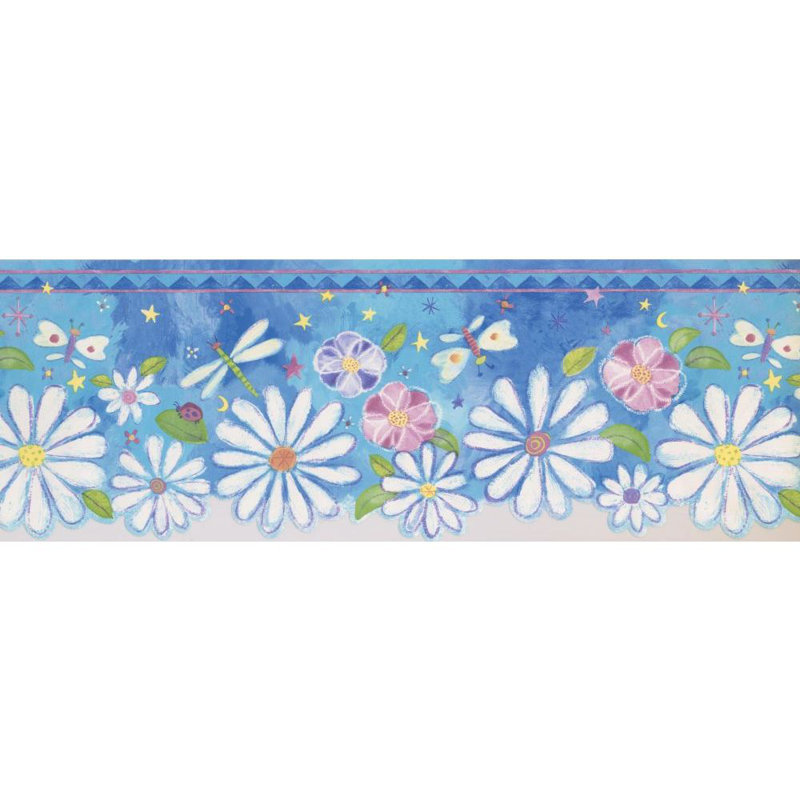 Harriet Bee Byler Kids 15 L X 8 25 W Wallpaper Border Wayfair