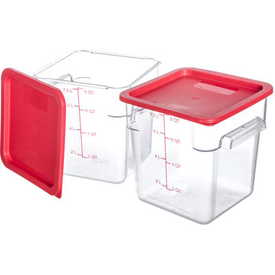 Carlisle Food Service Productscarlisle Food Service Products Comfort Curve Resin Bus Plastic Storage Totes Set Of 12 440 Size 5 H X 15 W X 20 D Color White Dailymail