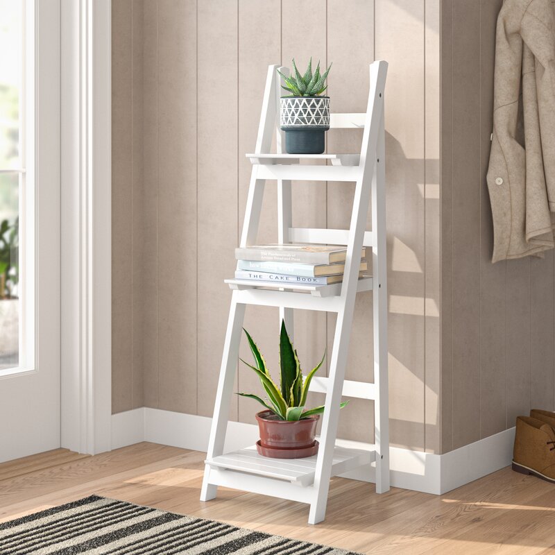 House Of Hampton Dashiell Ladder Bookcase Reviews Wayfair Co Uk