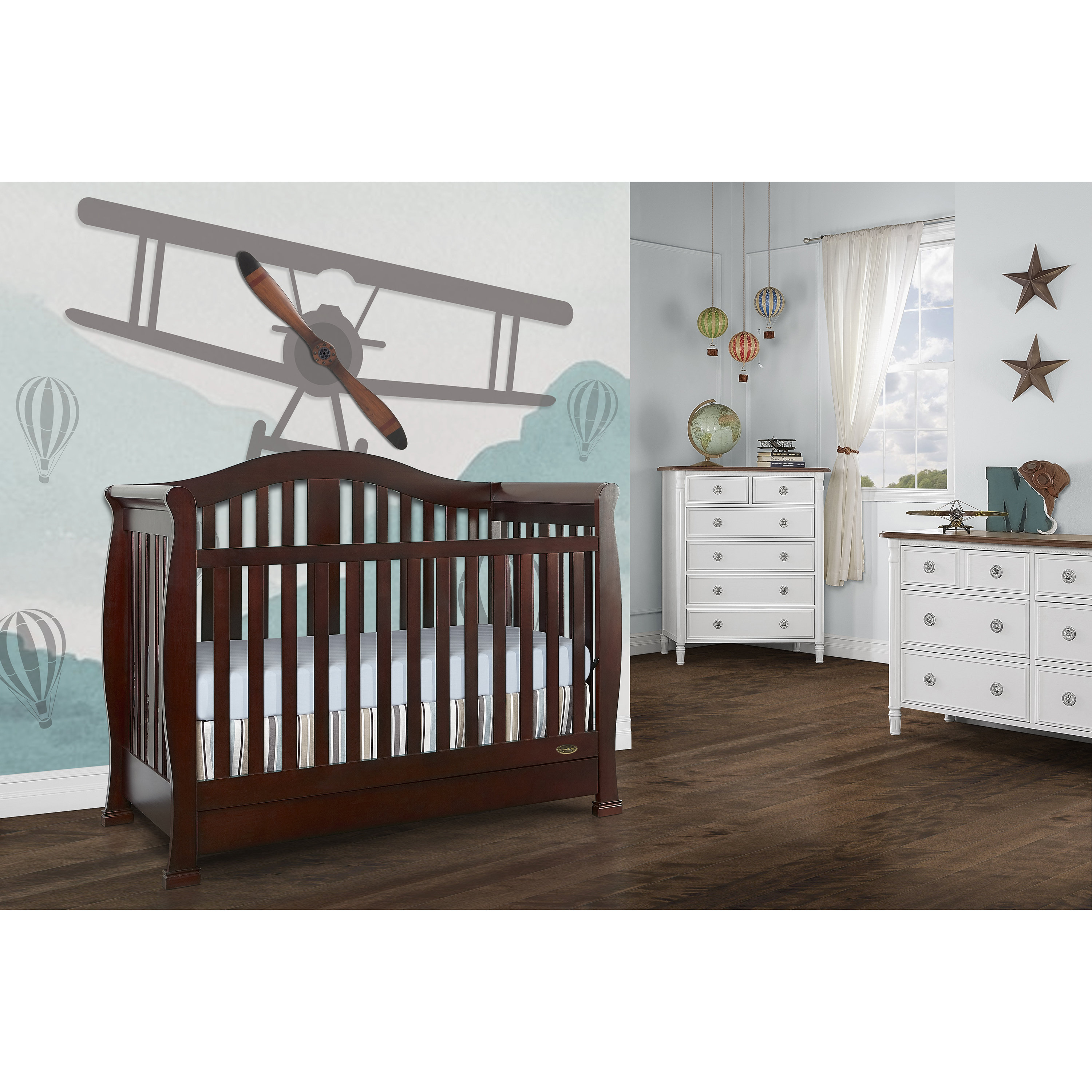 dream on me addison crib conversion kit