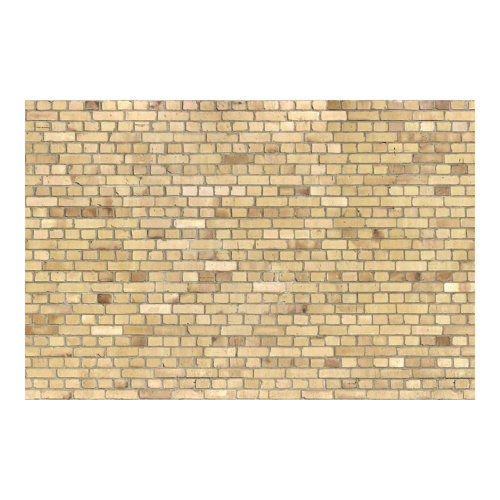 Bricks 2.9m x 4.32m Textured Matte Peel & Stick Wall Mural East Urban Home