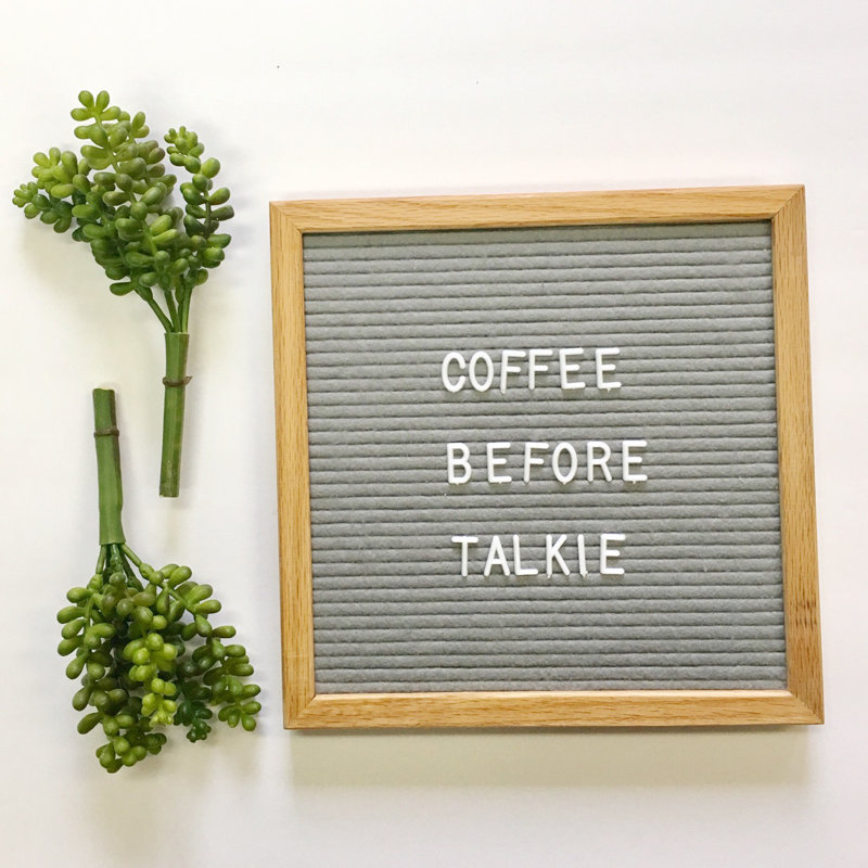 Wall Mounted Bulletin Board