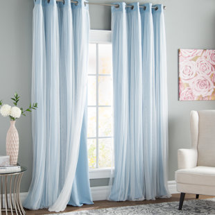 Blue Orange Curtains Drapes You Ll Love In 2020 Wayfair