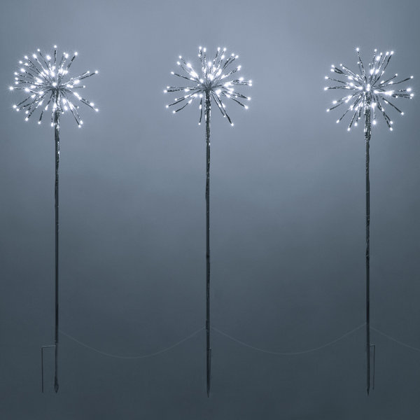 Starburst Branches Lighting on Stakes by The Holiday Aisle