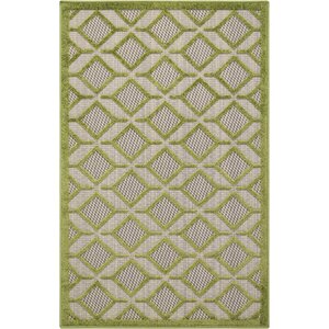 Decatur Green Indoor/Outdoor Area Rug