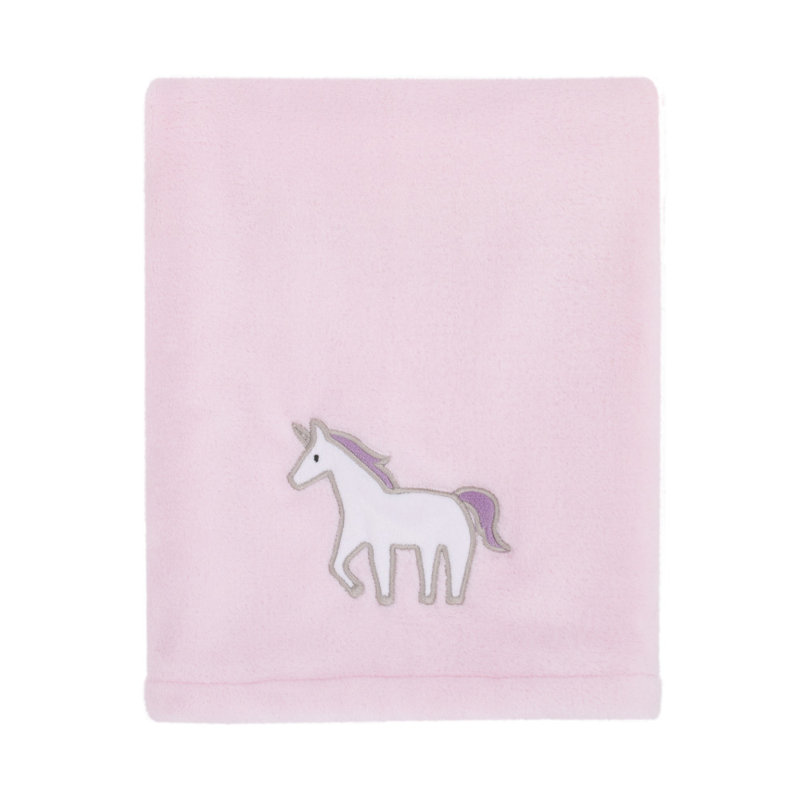 carter's unicorn plush security blanket