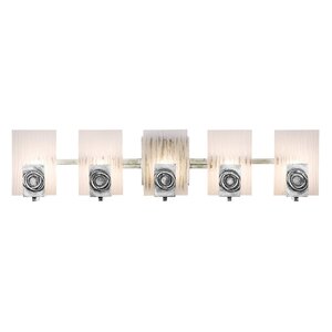 Polar Recycled 5-Light Vanity Light