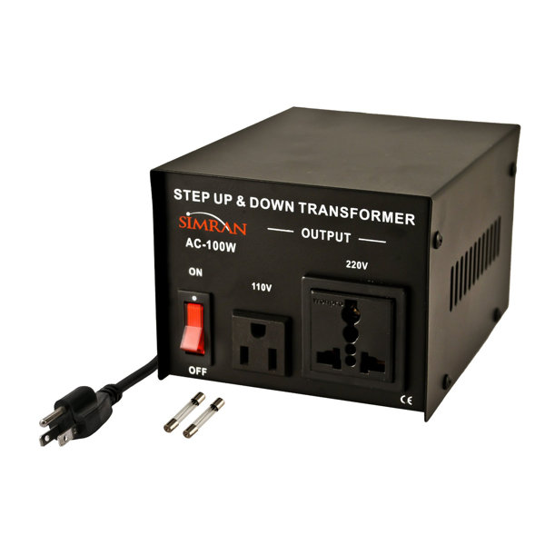 Step Up/Down Voltage 100W Electronic Transformer by Simran