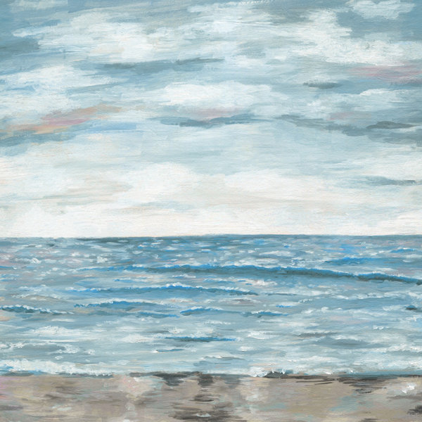Rosecliff Heights High Tide Good Vibes Wrapped Canvas Painting