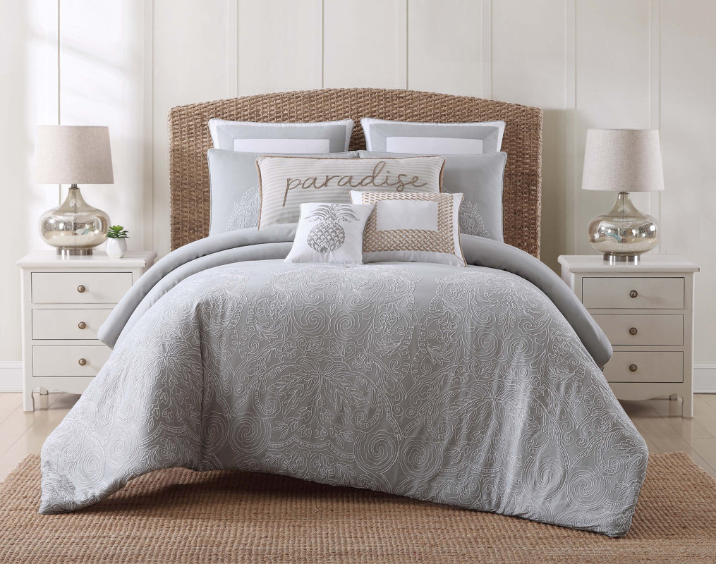 Beachcrest Home Java Graywhite Comforter Set Reviews Wayfair - Java Graywhite Comforter Set beachcrest home java graywhite comforter set reviews wayfair - java graywhite comforter set