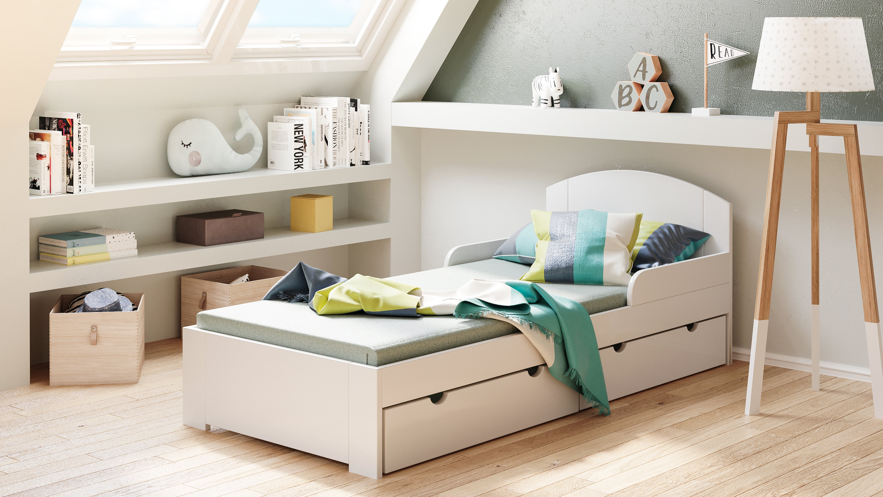 Harriet Bee Bruner Cabin Bed With Drawers Wayfair Co Uk