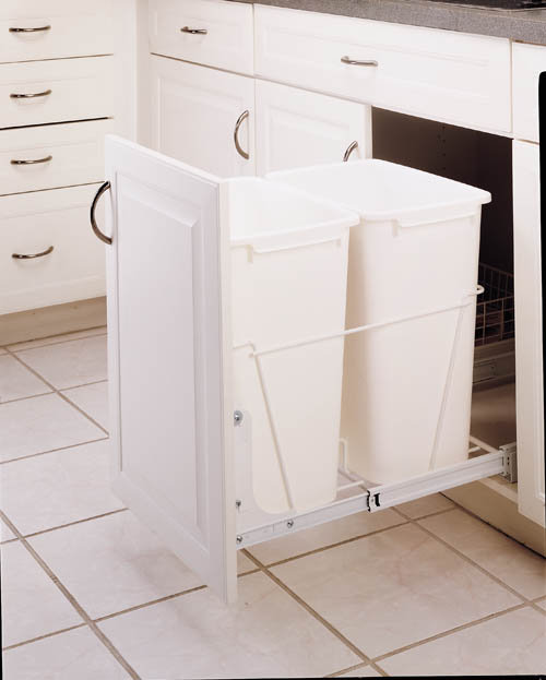 RevAShelf Plastic 8.75 Gallon Pull Out Trash Can & Reviews Wayfair