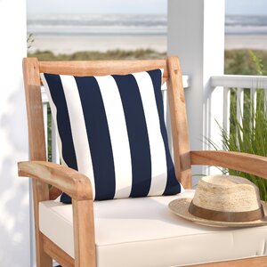Woodcrest Stripe Indoor/Outdoor Throw Pillow