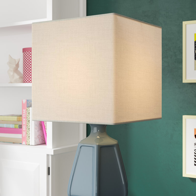white square lamp shade