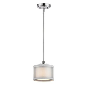 Jarrett 1-Light Drum Mini Pendant