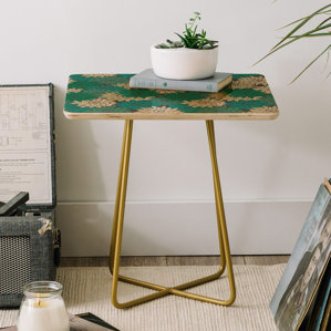 Holli Zollinger Flora Minted End Table by East Urban Home