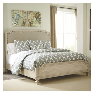 Bretenieres Upholstered Panel Headboar..